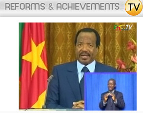 Le prsident Biya