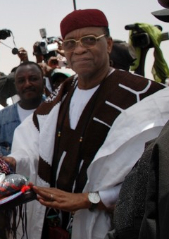 L'ex-prsident nigrien Mamadou Tandja