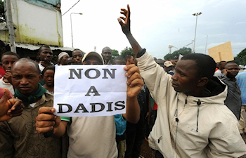 Manifestation anti Dadis le 28 septembre  Conakry