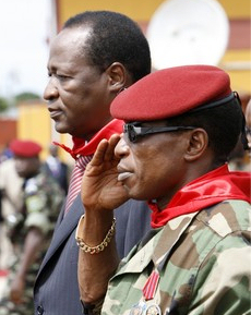 Moussa Dadis Camara et Blaise Compaoré