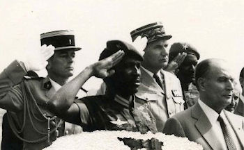 Thomas Sankara et Franois Mitterrand