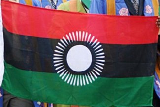 Le nouveau drapeau du Malawi dvoil, le 7 aot 2010.