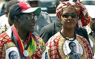 Robert et Grace Mugabe