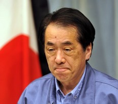 Naoto Kan, premier ministre japonais