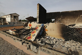Immeuble brl  Kaduna au Nigeria le 19 avril 2011