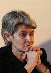 Irina Bokova, directrice gnrale de l'Unesco