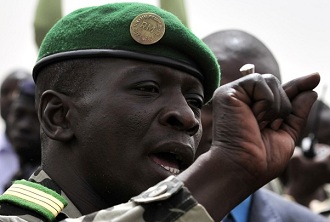 Le capitaine Sanogo, chef des putschistes maliens