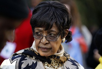Winnie Mandela le 29 juin 2012  Johannesburg lors d'un congrs de l'ANC