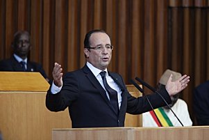 Franois Hollande  l'assemble nationale du Sngal lors de son discours