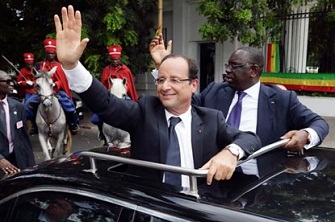 Franois Hollande et Macky Sall le 12 octobre 2012  Dakar
