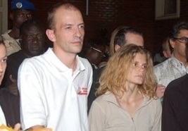 Eric Breteau et sa compagne Emilie Lelouch
