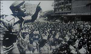 Samora Machel, fondateur du Frelimo et ex-prsident du Mozambique