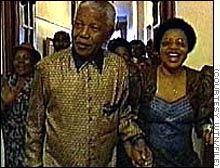 Nelson Mandela et Graca Machel
