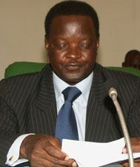 Alain Yoda, ministre de la sant burkinab
