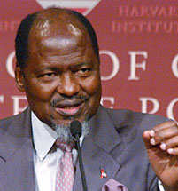 Joaquim Chissano est l'un des anciens laurats du prix de la fondation Mo Ibrahim
