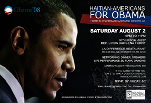 Les hatiens-amricains vivant aux Etats-Unis votent Obama