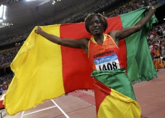 Françoise Mbango a remporté sa seconde médaille d'or olympique