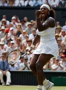 Serena Willliams a combattu pour s'imposer face  Dementieva