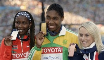Caster Semenya a remport la mdaille d'or du 800 m