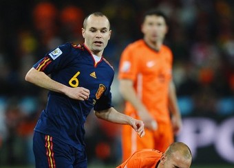 Andres Iniesta, buteur espagnol de la finale