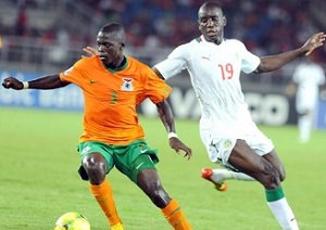 Chisamba Lungu face  Demba Ba