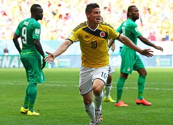 La Colombie l'emporte sur la Cte d'Ivoire