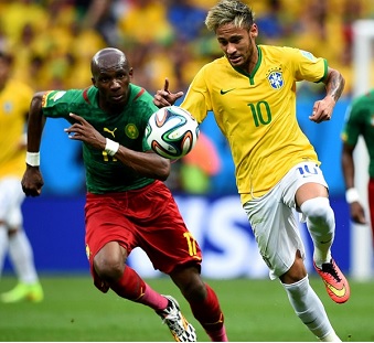 Neymar a ralis le doubl pour le Brsil