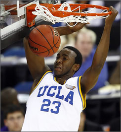 Luc Mbah a Moute en pleine action!