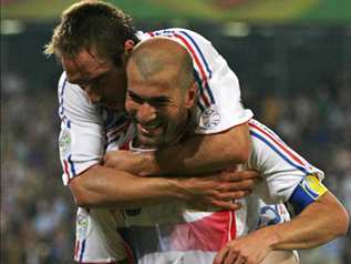 Zidane et Ribery