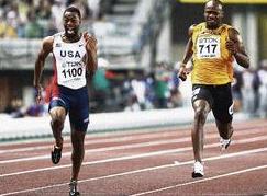 Tyson Gay a surclass Asafa Powell