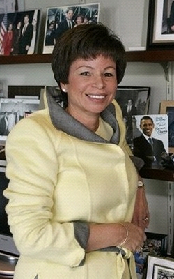 Valerie Jarrett, amie et conseillre de Barack Obama  la Maison-Blanche