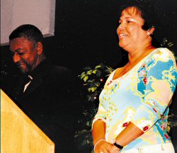 Debra Lee et Robert L. Johnson
