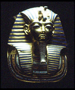 Le masque d'or mortuaire de Touthankhmon