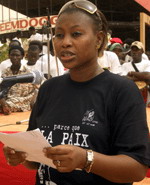 Aminata Diallo-Glez dite "Kadie Jolie promotrice de "Fêt’Arts"