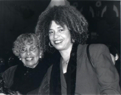 Angela Davis et sa mre