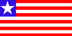 Le drapeau du Liberia fut inspir du drapeau amricain