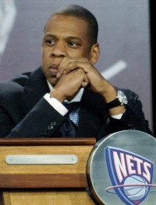 Jay-Z est actionnaire des New Jersey Nets, une quipe de basket NBA