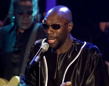 Isaac Hayes en mars 2002