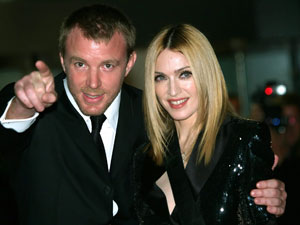 Madonna et Guy Ritchie.