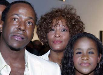 Bobby Brown, Whitney Houston et leur fille Bobbi Kristina
