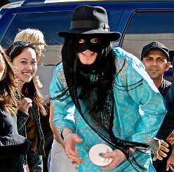 Michael Jackson photographi  Los Angeles au mois de dcembre