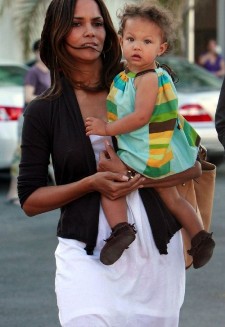 Halle Berry et sa fille Nahla