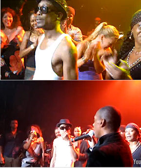 Claudy Siar et Jean-Michel Rotin au Bataclan