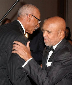 Berry Gordy et Dave Bing, maire de Detroit