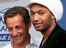 Doc Gyneco en compagnie de Nicolas Sarkozy
