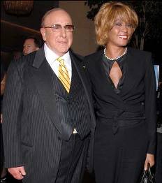 Clive Davis et Whitney Houston le 19 septembre 2006