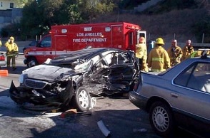 Une photo de l'accident