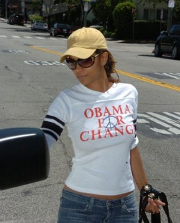 Halle Berry fan d'Obama ?