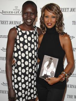 Alek Wek et Iman
