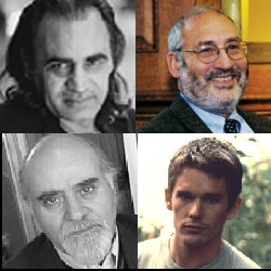 Ziauddin Sardar, Joseph Stiglitz, Reza Baraheni et Ethan Hawke